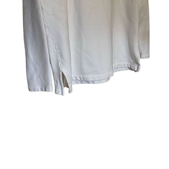 Lands End Cotton Blend Lightweight Hoodie - Picture 4 of 8